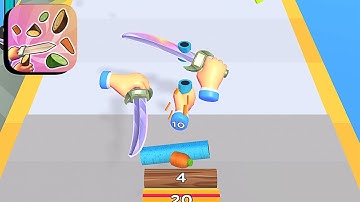 Slice Hit ​- All Levels Gameplay Android,ios (Part 20)