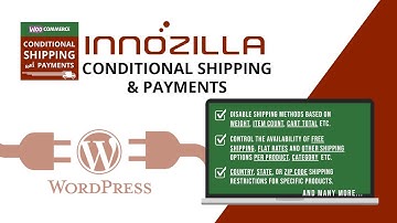 Innozilla Conditional Shipping and Payments WooCommerce Plugin for Wordpress - (2024)