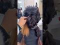 Easy messy party hairstyle tutorial shotrs ytshorts hairstyle viral