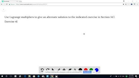 Use Lagrange multipliers to give an alternate solution to the indicated exercise in Section 14.7. E…