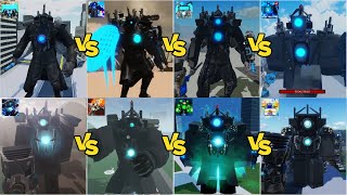Evolution of Upgraded Titan Cameraman in Different SKIBIDI TOILET Roblox Games