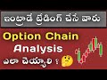 Option chain analysis in telugu