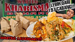 SARAPAN 5 BUNGKUS JUMBO NASI WARTEG LEGENDARIS!!