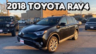 2018 Toyota RAV4 Limited Startup, Walkaround, Features