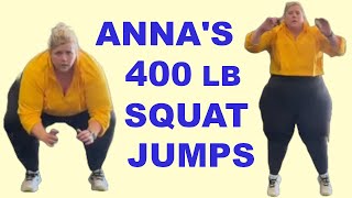 Anna O'Brien aka GlitterandLazers Does Squat Jumps: Big Mistake