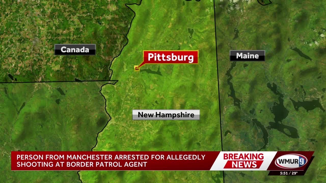 Person accused of firing gun at Border Patrol agent in Pittsburg, NH