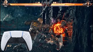 Tekken 8 Paul Max Damage Combos on Ps5 Controller !