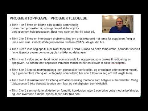 Video: Bidrar Prosjektledelse Og Nettverksstyring Til Interorganisatorisk Samarbeid I Primæromsorgen? En Blandet Metodestudie