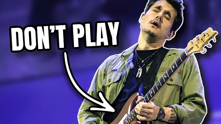 Why John Mayer's Solos Are Flawless (most players ...