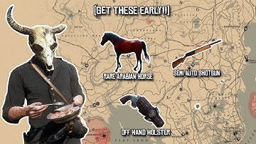 13 Things EVERY Player Should Do First In Chapter 2 For the BEST Start - RDR2