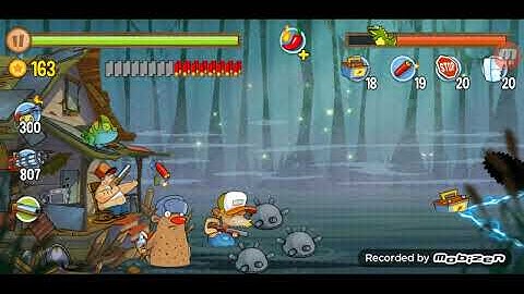 Angry Beaver Attack Swamp Attack Boss Fight #1