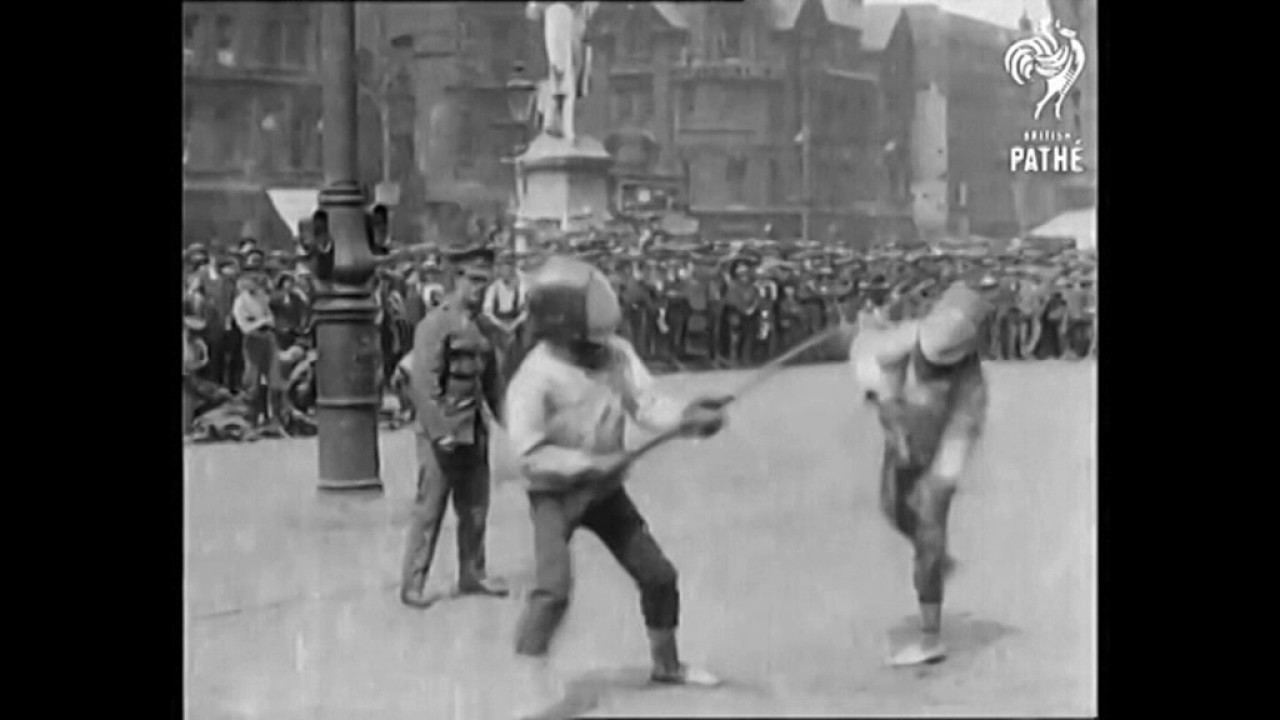 1914–1919 Western Bayonet Fencing - Germany - England - France - Russia exercise 14.1 class 11