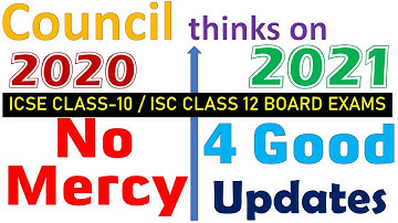 What CISCE thinks of ICSE/ISC Postponed Board Exams 2020/Latest Update for ICSE/ISC Board Exams 2021