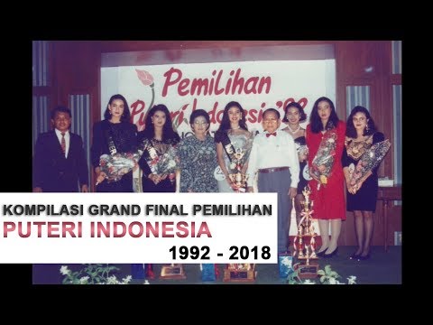 Kompilasi Video Pemilihan Puteri Indonesia Dari Tahun 1992 - 2018