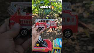 Brem brem 🔥 Mobil truk tronton, Bus tayo kembali, Angkut mobil pemadam kebakaran dan mobil polisi