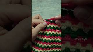 Easy Crochet Pattern For Beginners | 1 row repeat | Crochet Blanket #crochettutorial #easycrochet