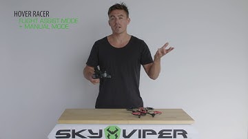 AUTO & MANUAL MODES: Sky Viper Hover Racer