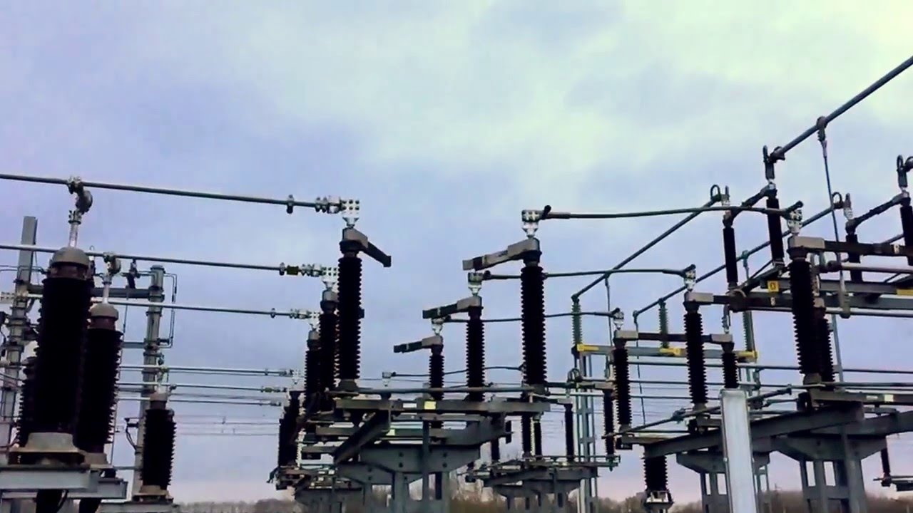Arc électrique sectionneur 90kv YouTube