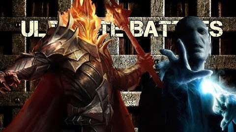 Ultimate Battles: Sauron vs Voldemort