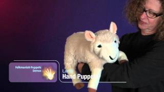 Folkmanis® Lamb Puppet Demo