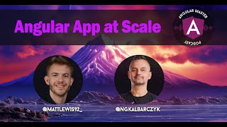 AMP 51: Matt Lewis on Angular’s Large-Scale Applications