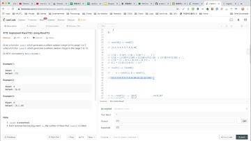 【每日一题】470. Implement Rand10() Using Rand7(), 11/11/2019