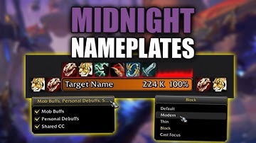 Naambordwijzigingen | Midnight Beta