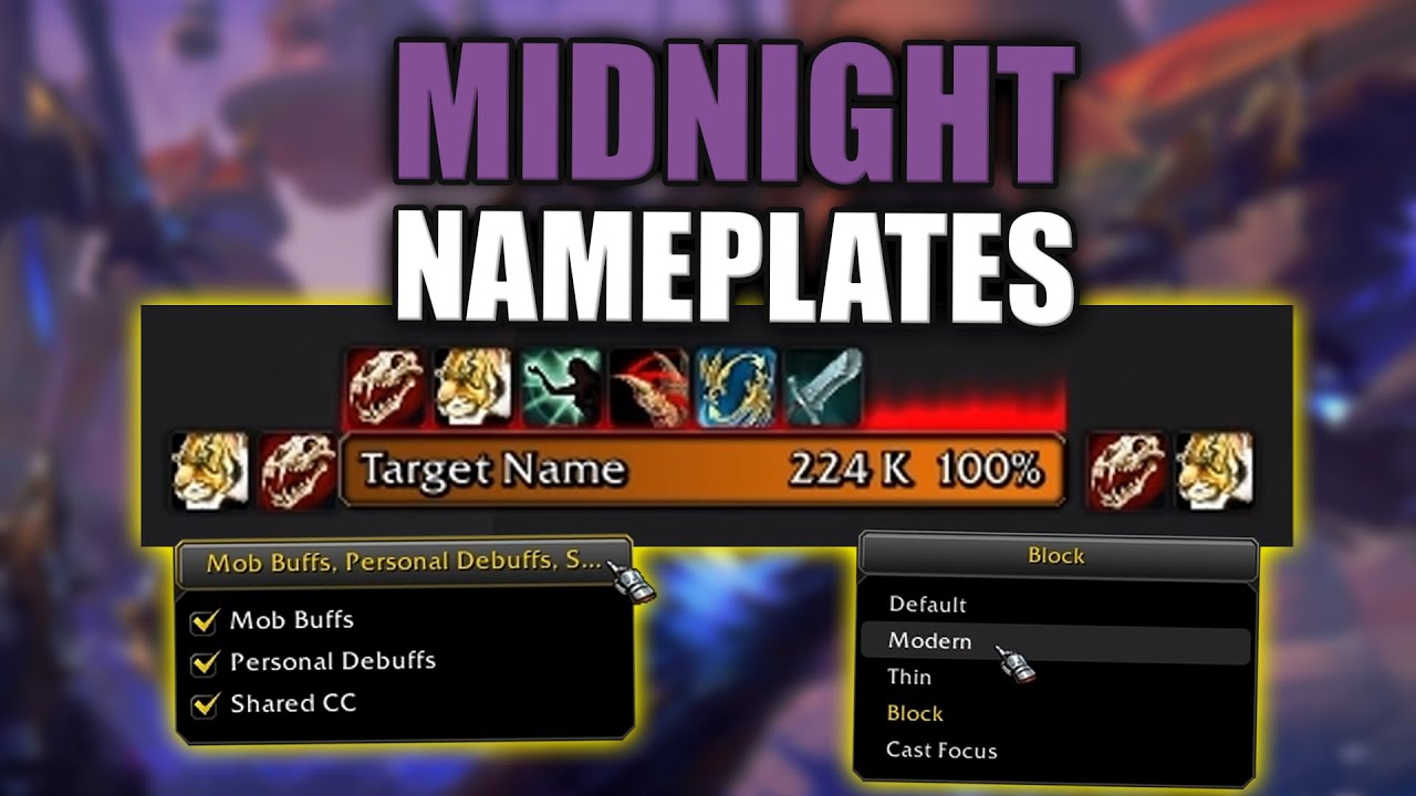 Midnight Code Change Nameplate Changes | Midnight Beta - YouTube