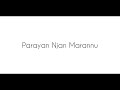 Parayan Njan Marannu | Millennium Stars | Vidyasagar | Short Cover | Gopakishore (GK) Mp3 Song