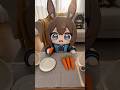 アーミヤとにんじん🥕🥕🥕