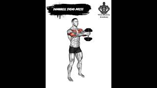 How to Do Dumbbell svend press #dumbbellworkout #chestworkout