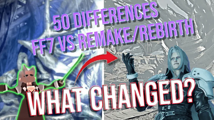 50 Differences: FF7 vs Remake/Rebirth