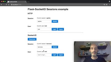 Flask-SocketIO and the User Session