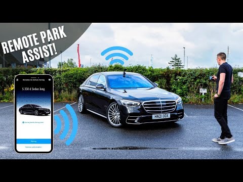 Mercedes REMOTE Parking Assist!