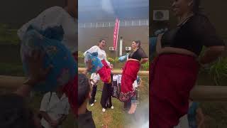 කට්ටිය කොට්ටපොර ගහන්න ගිහින්😁|#lavanabhishek #geha #piyumali#awurudu # #shortvideo
