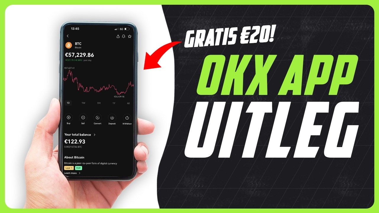 OKX Exchange App Uitleg (2024) + GRATIS €20!