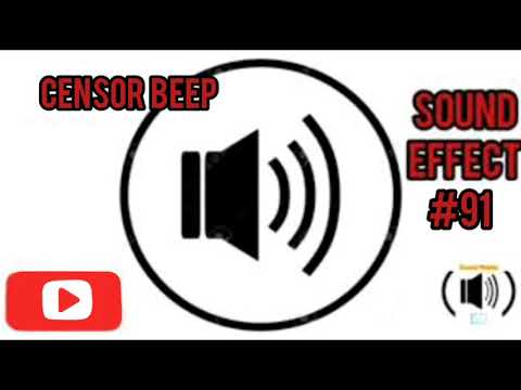Censor Beep Sound Effect With Download