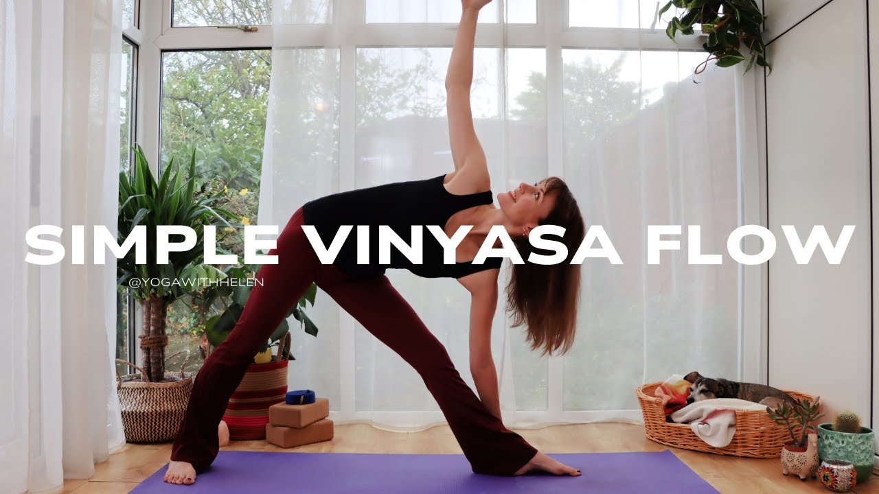 Simple Vinyasa Flow for All Levels | Uncomplicated, Challenging & Studio-Style Sequence
