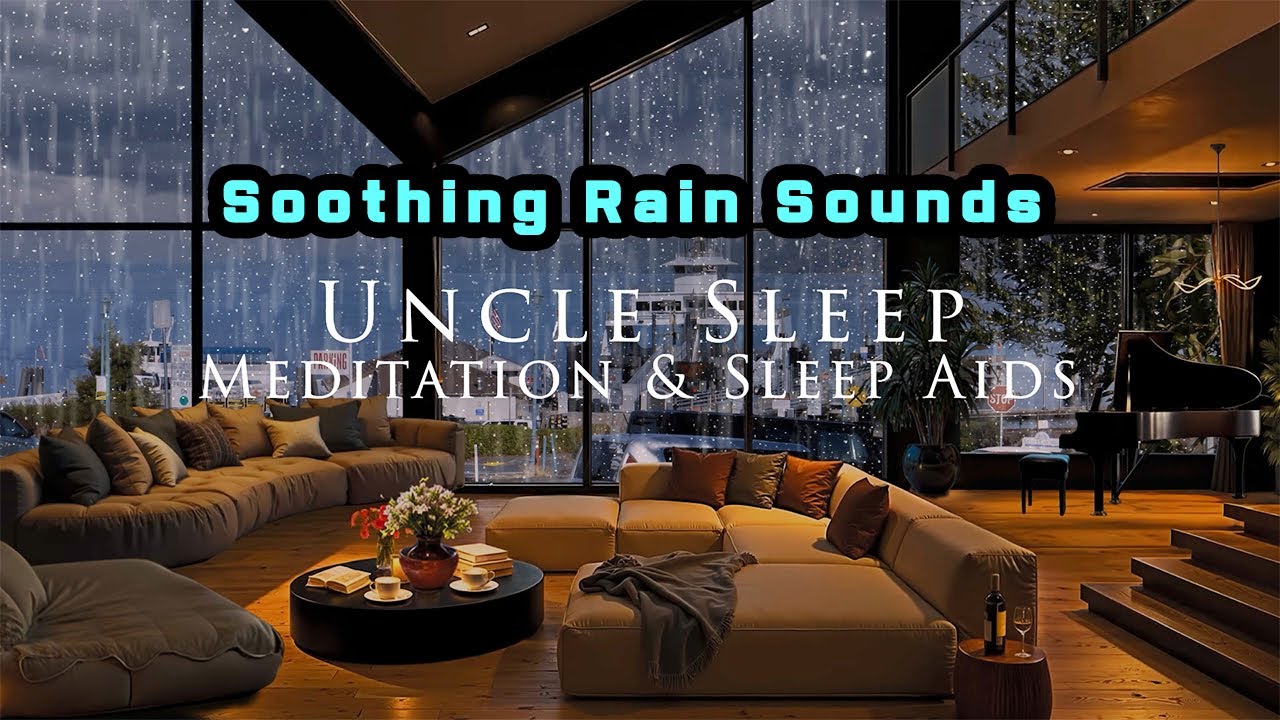 Very Heavy Rain Sounds for Sleeping! | Sleep FAST & Stop Stress | Deep Sleep, Relaxation.