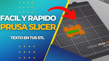 Cómo Editar en Prusa Slicer #prusaslicer
