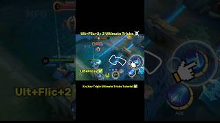 Xavier Triple Ultimate Tricks Tutorial ☠️📈 #xavier #mlbb #tricks #shorts #mobilelegends