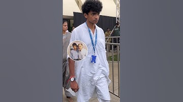 Shantanu Naidu, the youngest GM at Tata Trusts arrives to pay his tribute to Mr Ratan Tata 🙏