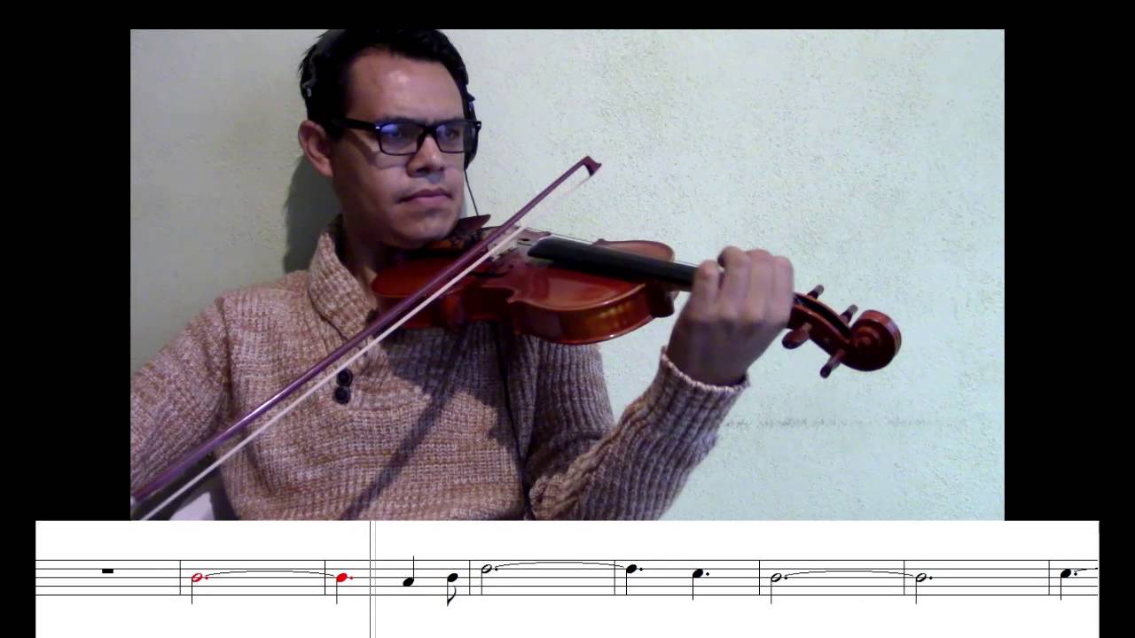 Como tocar el Ave Maria en el violín