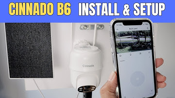Hoe installeer je de Cinnado B6 zonnecamera - Eenvoudige installatie en configuratie