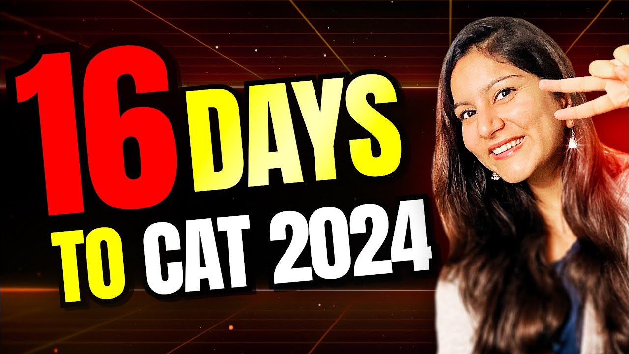 CAT 2024 Last Minute Tips - Don't Miss This! ⚠️ - YouTube