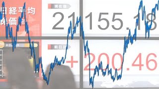 日経平均21年ぶり２万1000円　時価総額の浮沈を振り返り