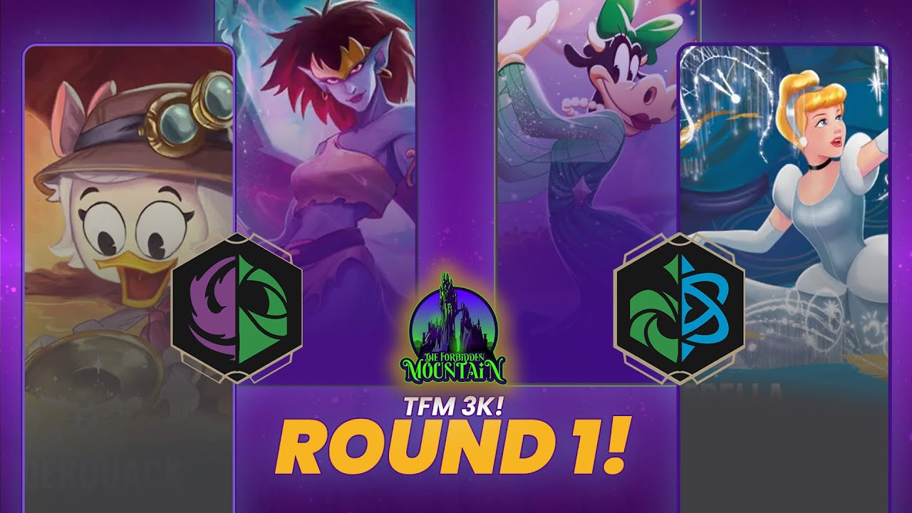 Контроль Изумрудного Аметиста против Контроля Изумрудного Сапфира! Геймплей Disney Lorcana!