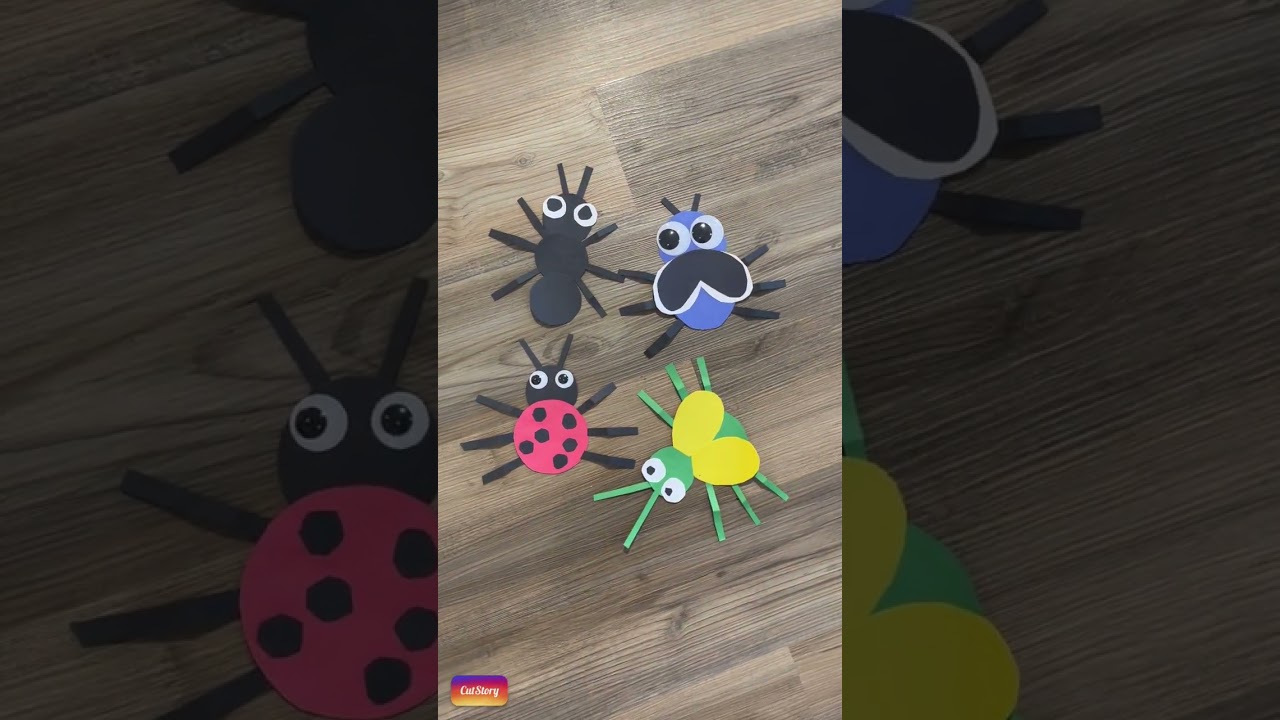 Insects art project for kids