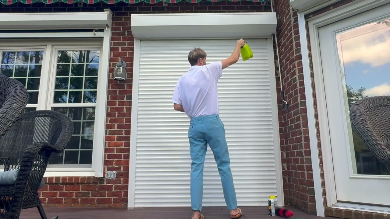 Best Way to Clean and Maintain Hurricane Shutters (Roll Down, Rollup &  Screens Step-by-Step)