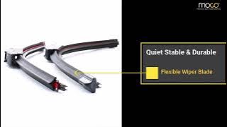 Showcasing moco WB-02 | Dual Blade Technology Long Life Wiper Blades